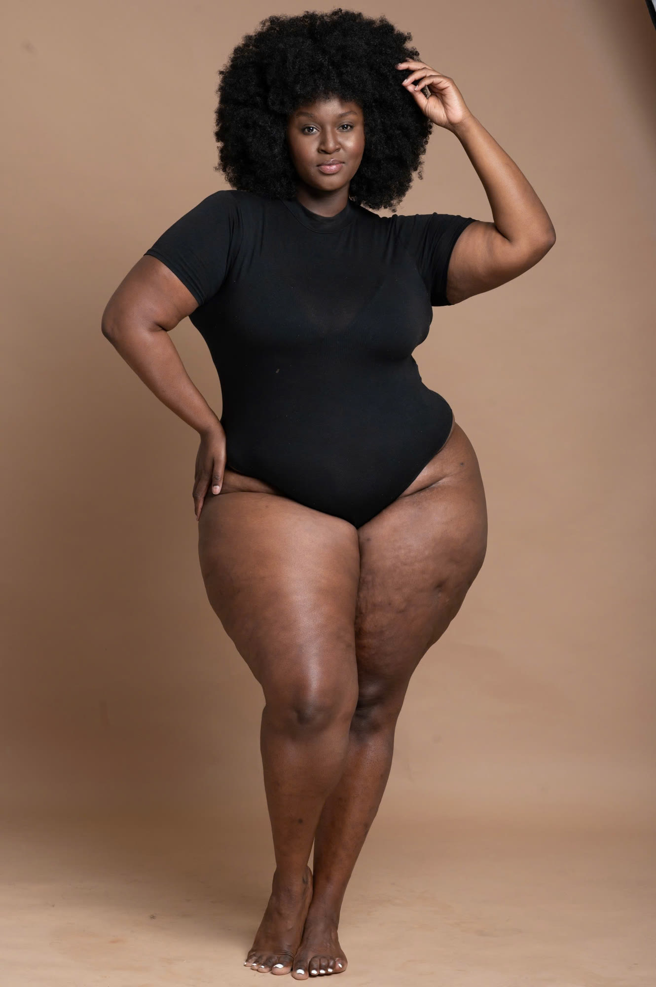 Body retouch — before
